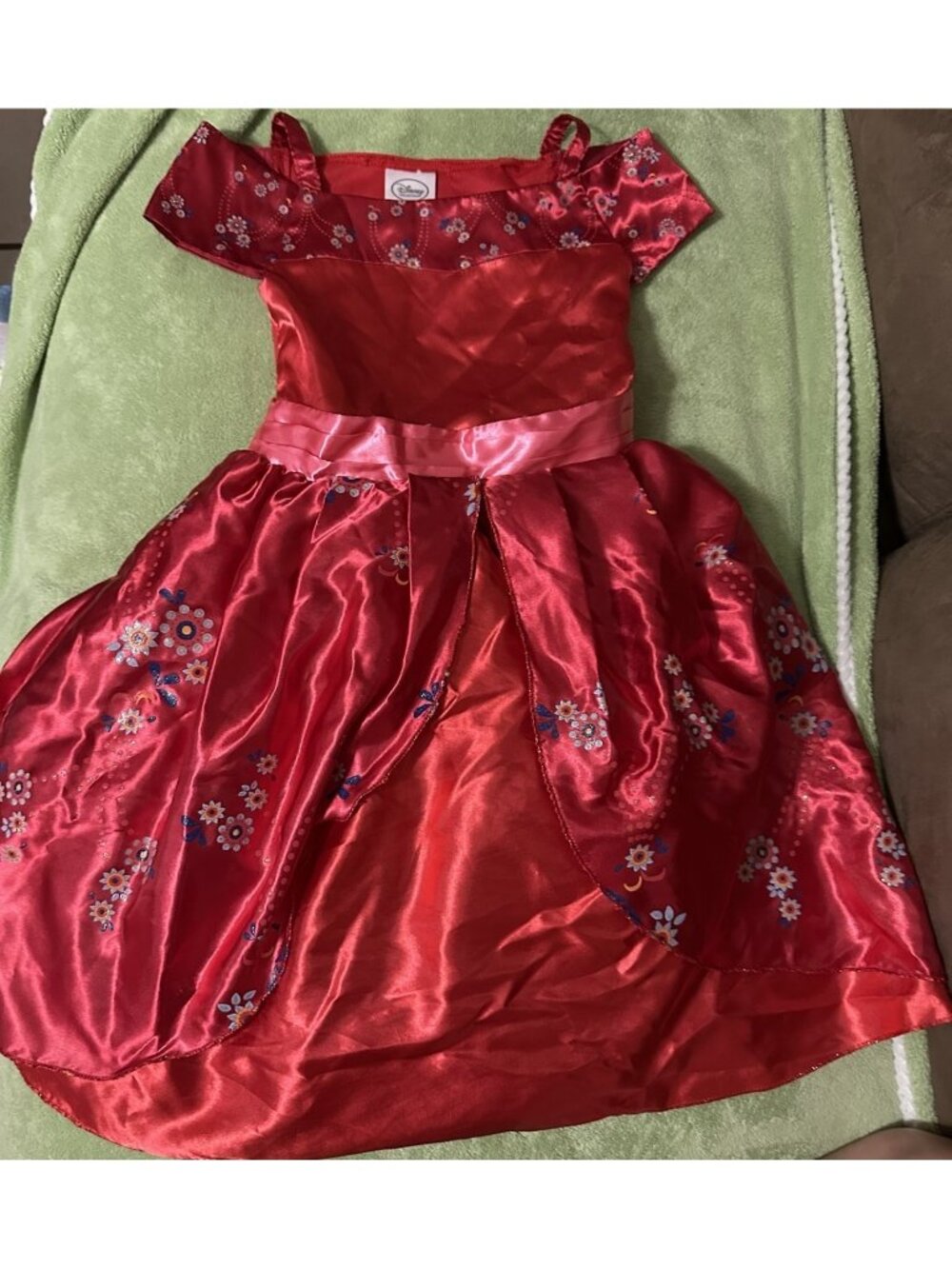 Disney Princess Dress Girls Size 3 Elena of Avalor Costume Halloween Outfit